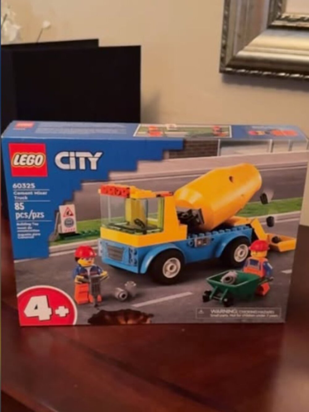 LEGO City Cement Mixer Truck Building Toy (unopened)